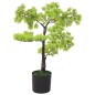 vidaXL Bonsái de ciprés artificial con macetero 60 cm verde vidaXL Bonsái de ciprés artificial con macetero 60 cm verde