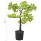 vidaXL Bonsái de ciprés artificial con macetero 60 cm verde vidaXL Bonsái de ciprés artificial con macetero 60 cm verde