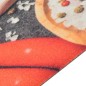 vidaXL Alfombra de cocina lavable terciopelo dibujo verduras 45x150 cm vidaXL Alfombra de cocina lavable terciopelo dibujo verduras 45x150 cm