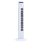 vidaXL Ventilador de torre con mando y temporizador Φ24x80 cm blanco vidaXL Ventilador de torre con mando y temporizador Φ24x80 cm blanco