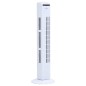 vidaXL Ventilador de torre con mando y temporizador Φ24x80 cm blanco vidaXL Ventilador de torre con mando y temporizador Φ24x80 cm blanco
