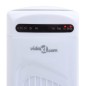 vidaXL Ventilador de torre con mando y temporizador Φ24x80 cm blanco vidaXL Ventilador de torre con mando y temporizador Φ24x80 cm blanco