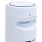 vidaXL Ventilador de torre con mando y temporizador Φ24x80 cm blanco vidaXL Ventilador de torre con mando y temporizador Φ24x80 cm blanco