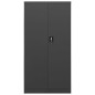 vidaXL Armario de taquilla de acero gris antracita 90x40x180 cm vidaXL Armario de taquilla de acero gris antracita 90x40x180 cm