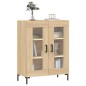 vidaXL Aparador de madera de ingeniería roble Sonoma 69,5x34x90 cm vidaXL Aparador de madera de ingeniería roble Sonoma 69,5x34x90 cm