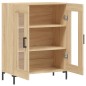 vidaXL Aparador de madera de ingeniería roble Sonoma 69,5x34x90 cm vidaXL Aparador de madera de ingeniería roble Sonoma 69,5x34x90 cm