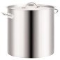 vidaXL Juego de ollas 2 piezas de acero inoxidable 50/25 L vidaXL Juego de ollas 2 piezas de acero inoxidable 50/25 L
