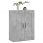 vidaXL Armario de pared madera ingeniería gris hormigón 69,5x34x90 cm vidaXL Armario de pared madera ingeniería gris hormigón 69,5x34x90 cm