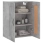 vidaXL Armario de pared madera ingeniería gris hormigón 69,5x34x90 cm vidaXL Armario de pared madera ingeniería gris hormigón 69,5x34x90 cm