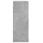 vidaXL Armario de pared madera ingeniería gris hormigón 69,5x34x90 cm vidaXL Armario de pared madera ingeniería gris hormigón 69,5x34x90 cm