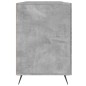 vidaXL Escritorio madera de ingeniería gris hormigón 140x50x75 cm vidaXL Escritorio madera de ingeniería gris hormigón 140x50x75 cm