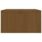 vidaXL Soporte de monitor madera maciza pino marrón miel 100x27x15 cm vidaXL Soporte de monitor madera maciza pino marrón miel 100x27x15 cm