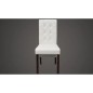 vidaXL Sillas de comedor 2 unidades cuero sintético blanco vidaXL Sillas de comedor 2 unidades cuero sintético blanco