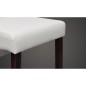 vidaXL Sillas de comedor 2 unidades cuero sintético blanco vidaXL Sillas de comedor 2 unidades cuero sintético blanco