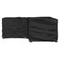 vidaXL Funda para muebles de jardín forma de L 12 ojales 185x185x70 cm vidaXL Funda para muebles de jardín forma de L 12 ojales 185x185x70 cm