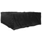 vidaXL Funda para muebles de jardín forma de L 12 ojales 185x185x70 cm vidaXL Funda para muebles de jardín forma de L 12 ojales 185x185x70 cm