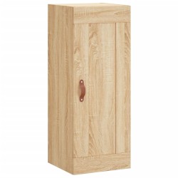 vidaXL Armario de pared madera ingeniería roble Sonoma 34,5x34x90 cm