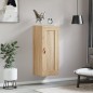 vidaXL Armario de pared madera ingeniería roble Sonoma 34,5x34x90 cm