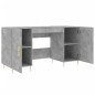 vidaXL Escritorio madera de ingeniería gris hormigón 140x50x75 cm vidaXL Escritorio madera de ingeniería gris hormigón 140x50x75 cm