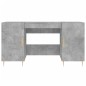 vidaXL Escritorio madera de ingeniería gris hormigón 140x50x75 cm vidaXL Escritorio madera de ingeniería gris hormigón 140x50x75 cm