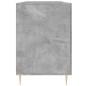vidaXL Escritorio madera de ingeniería gris hormigón 140x50x75 cm vidaXL Escritorio madera de ingeniería gris hormigón 140x50x75 cm