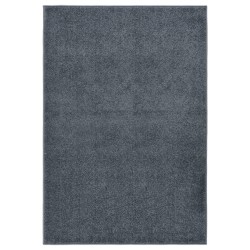 vidaXL Alfombra de pelo corto gris antracita 200x290 cm