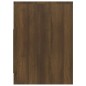 vidaXL Mueble de TV madera de ingeniería marrón roble 102x37,5x52,5cm