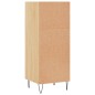vidaXL Aparador de madera de ingeniería roble Sonoma 34,5x32,5x90 cm