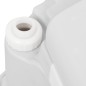 vidaXL Depósito de agua con ruedas para camping gris 30 L