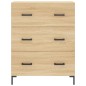 vidaXL Aparador de madera de ingeniería roble Sonoma 69,5x34x90 cm vidaXL Aparador de madera de ingeniería roble Sonoma 69,5x34x90 cm