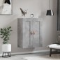 vidaXL Armario de pared madera ingeniería gris hormigón 69,5x34x90 cm vidaXL Armario de pared madera ingeniería gris hormigón 69,5x34x90 cm