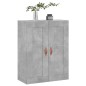 vidaXL Armario de pared madera ingeniería gris hormigón 69,5x34x90 cm vidaXL Armario de pared madera ingeniería gris hormigón 69,5x34x90 cm