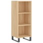 vidaXL Aparador de madera de ingeniería roble Sonoma 34,5x32,5x90 cm vidaXL Aparador de madera de ingeniería roble Sonoma 34,5x32,5x90 cm
