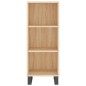 vidaXL Aparador de madera de ingeniería roble Sonoma 34,5x32,5x90 cm vidaXL Aparador de madera de ingeniería roble Sonoma 34,5x32,5x90 cm