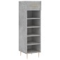 vidaXL Zapatero madera de ingeniería gris hormigón 30x35x105 cm vidaXL Zapatero madera de ingeniería gris hormigón 30x35x105 cm