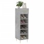 vidaXL Zapatero madera de ingeniería gris hormigón 30x35x105 cm vidaXL Zapatero madera de ingeniería gris hormigón 30x35x105 cm