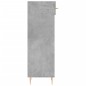 vidaXL Zapatero madera de ingeniería gris hormigón 30x35x105 cm vidaXL Zapatero madera de ingeniería gris hormigón 30x35x105 cm