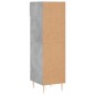 vidaXL Zapatero madera de ingeniería gris hormigón 30x35x105 cm vidaXL Zapatero madera de ingeniería gris hormigón 30x35x105 cm