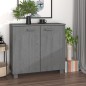 vidaXL Aparador HAMAR madera maciza pino gris oscuro 85x35x80 cm vidaXL Aparador HAMAR madera maciza pino gris oscuro 85x35x80 cm