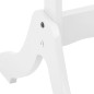 vidaXL Espejo de pie madera contrachapada blanco 45,5x47,5x160 cm vidaXL Espejo de pie madera contrachapada blanco 45,5x47,5x160 cm