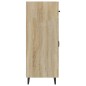 vidaXL Aparador de madera de ingeniería roble Sonoma 69,5x34x90 cm vidaXL Aparador de madera de ingeniería roble Sonoma 69,5x34x90 cm