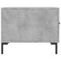vidaXL Mesa de centro madera de ingeniería gris hormigón 50x50x40 cm vidaXL Mesa de centro madera de ingeniería gris hormigón 50x50x40 cm