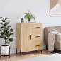 vidaXL Aparador de madera de ingeniería roble Sonoma 69,5x34x90 cm vidaXL Aparador de madera de ingeniería roble Sonoma 69,5x34x90 cm