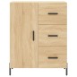 vidaXL Aparador de madera de ingeniería roble Sonoma 69,5x34x90 cm vidaXL Aparador de madera de ingeniería roble Sonoma 69,5x34x90 cm