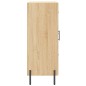 vidaXL Aparador de madera de ingeniería roble Sonoma 69,5x34x90 cm vidaXL Aparador de madera de ingeniería roble Sonoma 69,5x34x90 cm