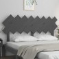 vidaXL Cabecero de cama madera maciza de pino gris 159,5x3x80,5 cm vidaXL Cabecero de cama madera maciza de pino gris 159,5x3x80,5 cm