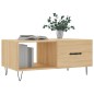 vidaXL Mesa de centro madera contrachapada roble Sonoma 90x50x40 cm vidaXL Mesa de centro madera contrachapada roble Sonoma 90x50x40 cm
