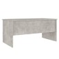 vidaXL Mesa de centro contrachapada gris hormigón 102x50,5x46,5 cm vidaXL Mesa de centro contrachapada gris hormigón 102x50,5x46,5 cm