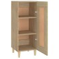 vidaXL Aparador madera contrachapada color roble Sonoma 34,5x34x90 cm vidaXL Aparador madera contrachapada color roble Sonoma 34,5x34x90 cm