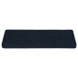 vidaXL Alfombrilla de escaleras 15 uds tela punzonada azul 65x21x4 cm vidaXL Alfombrilla de escaleras 15 uds tela punzonada azul 65x21x4 cm